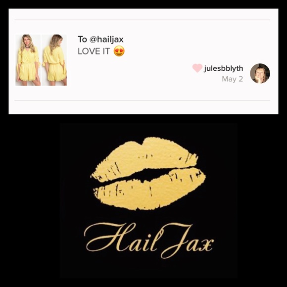 Yellow Romper - Picture 2 of 4